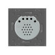 Сенсорная кнопка 1 сенсор Импульсный выключатель Мастер кнопка серый стекло