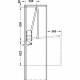 Гардеробний ліфт (пантограф) 10 кг 440-610 мм сірий/сіра штанга