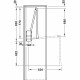 Гардеробный лифт (пантограф) 10 кг 440-610 мм белый/белая штанга