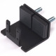 Розеточный блок с беспроводной зарядкой VersaQ на 1 розетку + 2 USB 5V (2 порта A+C) черный