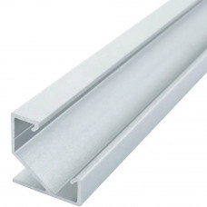 Профиль для LED ленты угловой 17х17 мм L=2000 мм алюминий анодированный