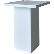Опора мебельная алюминиевая 40х40 H=100 мм до 100 кг белая
