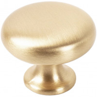 Ручка-кнопка Duke матовая латунь