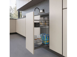 Карго для кухні Unica з доводчиком 90% висування 300 мм Ardesia