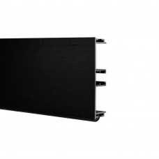 Цоколь алюминиевый H=60 мм L=4 м черный