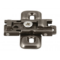 Монтажна планка хрестоподібна під шуруп Metalla 540 SM H0 сталь чорна