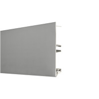 Цоколь алюмінієвий H=120 мм L=4 м