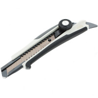 Нож сегментный Premium 18 мм Fin Cutter с винтовым фиксатором