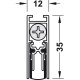 Автоматичний ущільнювач дверей 1-сторонній L=833 мм