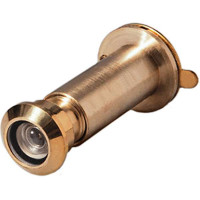 Дверной глазок d=12 мм для двери 31-57 мм обзор 170° латунь