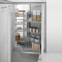 Механізм висувний на 8 кошиків Dynamic Corner 900 мм правий