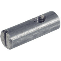 Поперечный болт М6 эксцентриковый D10х14 мм сталь