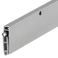 Автоматический дверной уплотнитель L=1208 мм серый