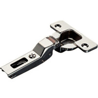 Завіса Duomatic Push напівнакладна для відчинення дверей без ручки 110° схема 48/6 мм