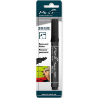 Маркер перманентный Pica Classic с круглым носиком черный
