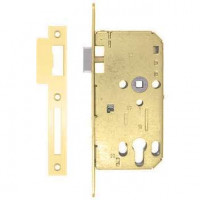Врізний замок дверний 55/20 PZ латунь полірована