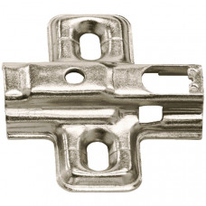 Монтажна планка METALLA SM P хрестова 0 мм, сталь, нікельована