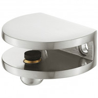 Полкодержатель-пеликан для полки 6-8 мм L=22 мм нержавеющая сталь