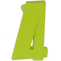 Ручка Четверка зеленая матовая м/о 64 мм