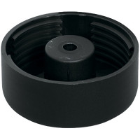 Подпятник к опоре пластиковый H=19 мм черный