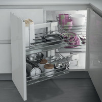 Кутовий висувний механізм Dynamic Corner 900 мм правий