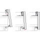 Комплект фурнитуры Finetta T 70 VF D для 2-х дверных полотен до 30 мм с демпфером