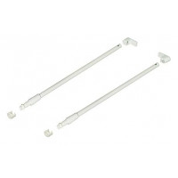 Рейлінг Moovit L=550 мм білий металік