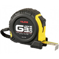 Рулетка будівельна ударостійка G-Lock 3 м×16 мм