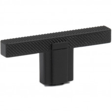 Ручка-кнопка Forrester черная матовая м/о 12 мм