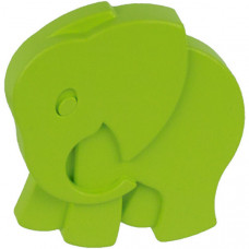 Ручка-кнопка Слоненя зелена матова