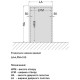 Раздвижная система Slido Design 80-M без нижней опорной направляющей 600-1800 мм до 80 кг