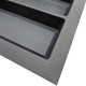 Лоток для столових приладів Classico 900 мм для Legrabox Kristall Soft Touch чорний