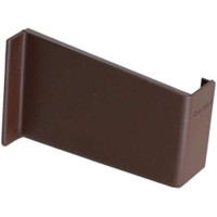 Заглушка для навеса серии 806 коричневая левая