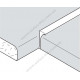 Настільна рейка для робочих плит Resopal та Hornitex для плити 30 мм