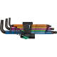Набір Г-подібних метричних ключів BlackLaser 950/9 Hex-Plus Multicolour 1