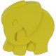 Ручка-кнопка Слоненя жовта матова
