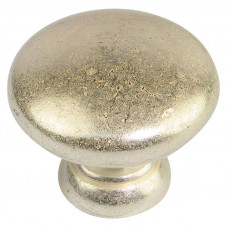 Ручка-кнопка Urban серебро d25 мм