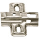 Монтажная планка METALLA SM P крестовая 2 мм, сталь, никелированная