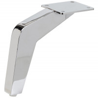 Мебельная ножка Fire сталь хромированная H=130 мм