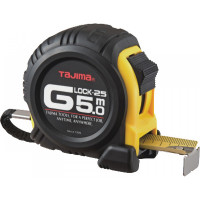 Рулетка будівельна ударостійка G-Lock 5 м×25 мм