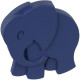 Ручка-кнопка Слоненя синя матова