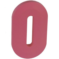 Ручка Ноль розовая матовая м/о 64 мм