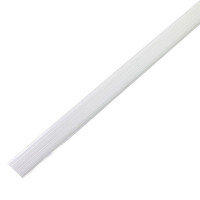 Світлорозсіювальна лінза для алюмінієвого профілю L=2000 мм прозора