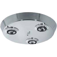 Світильник для труби 50 мм хром полірований