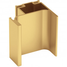 Профиль-ручка Gola вертикальная односторонняя L=4400 мм золото