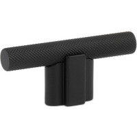 Ручка-кнопка Glenmor чорна матова м/о 16 мм