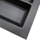 Лоток для столових приладів Classico 600 мм для Legrabox Globe Soft Touch чорний