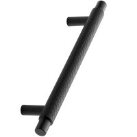 Ручка Manor чорна матова м/о 128 мм