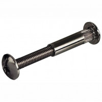 Соединительный винт со втулкой М6 L=50 мм вороненый