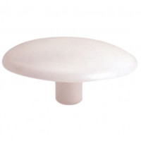 Заглушка под внутренний шестиграник d5/12,5 мм белая